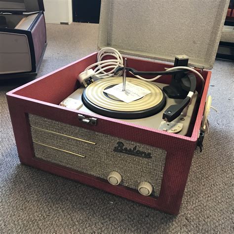 Tube Record Player Restoration: Recently, I bought an old tube style portable phonograph at a garage sale. It is an Emerson model P1907. When I brought it home and powered it up, all I got was loud 60 hz hum and no music from the …